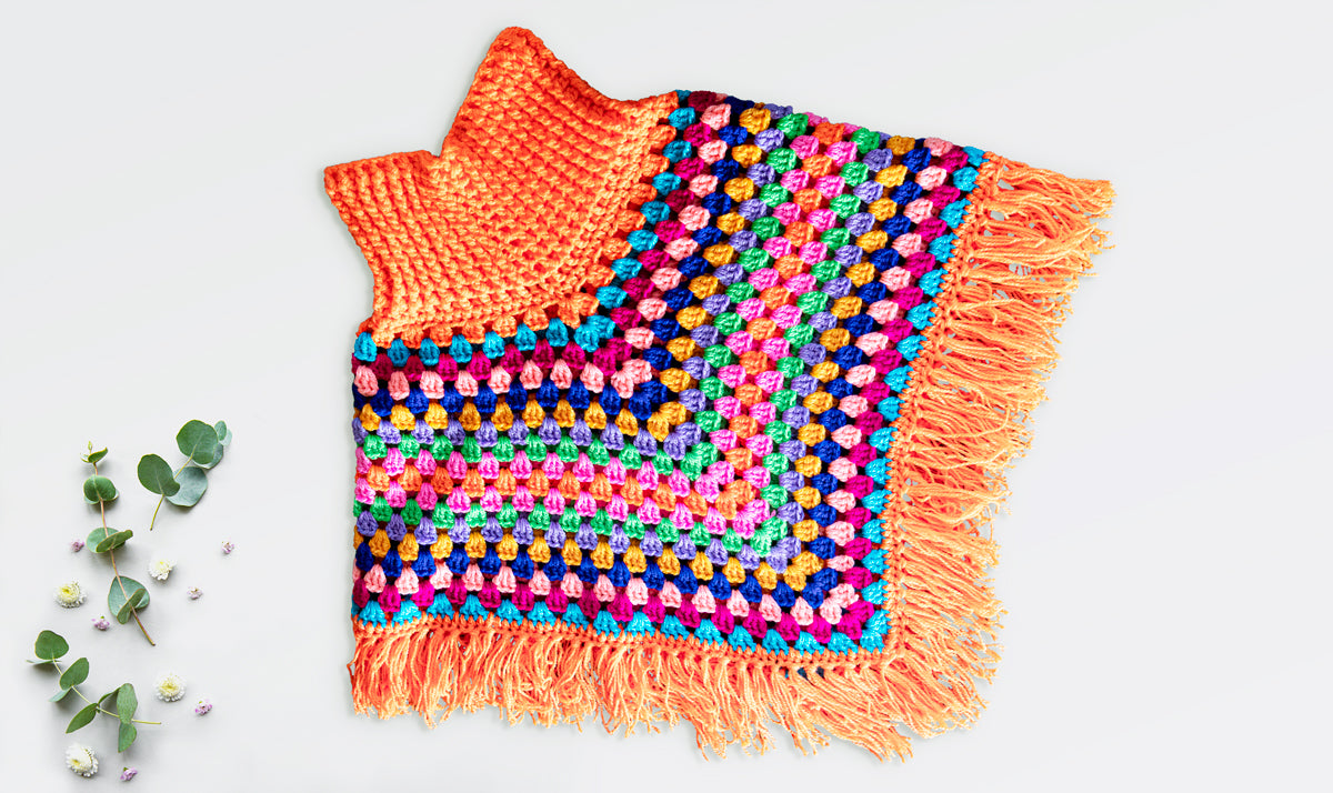 Poncho naranja